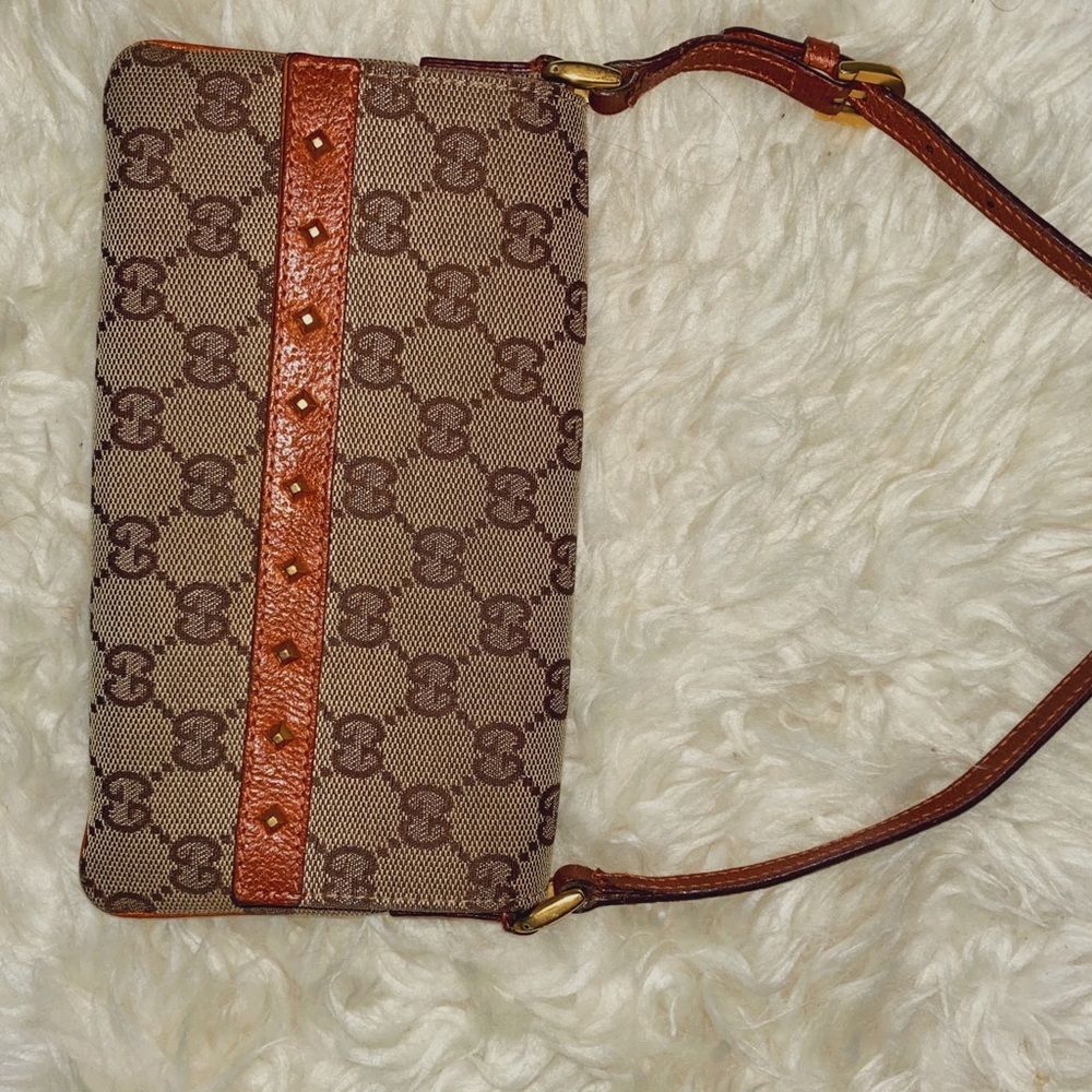 100% Authentic Rare Vintage Mini Gucci Monogram